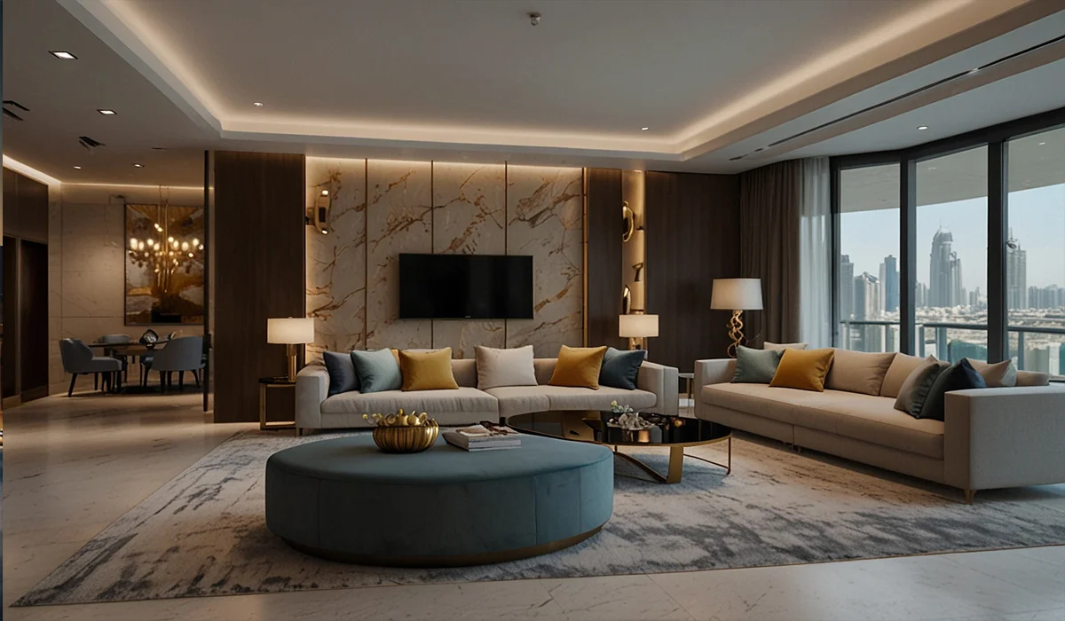 Luxury apartment renovation in Dubai
